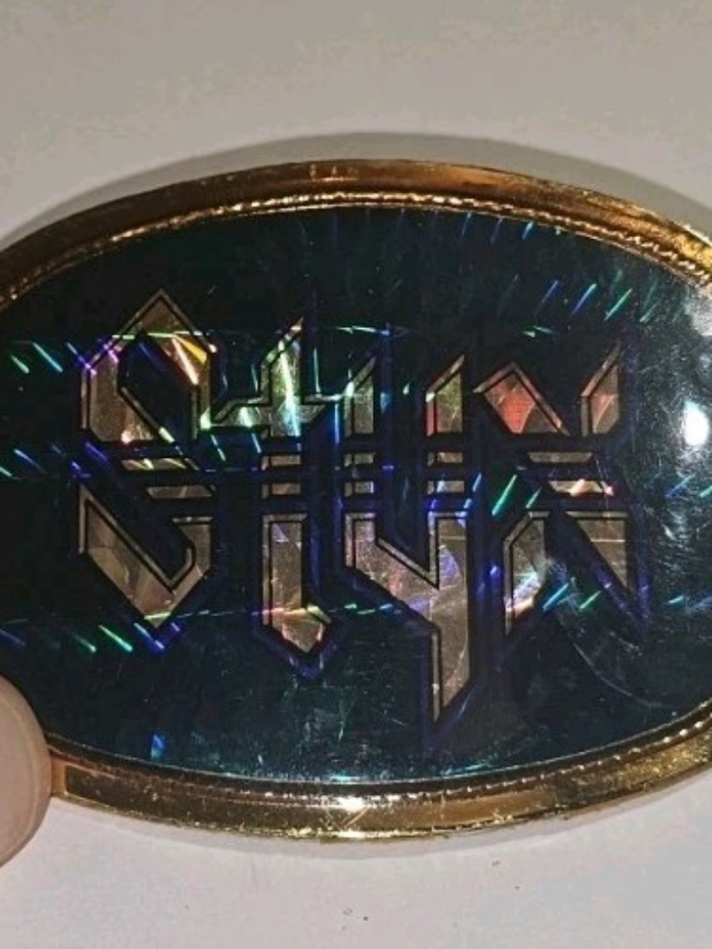 Styx Holographic Belt Buckle